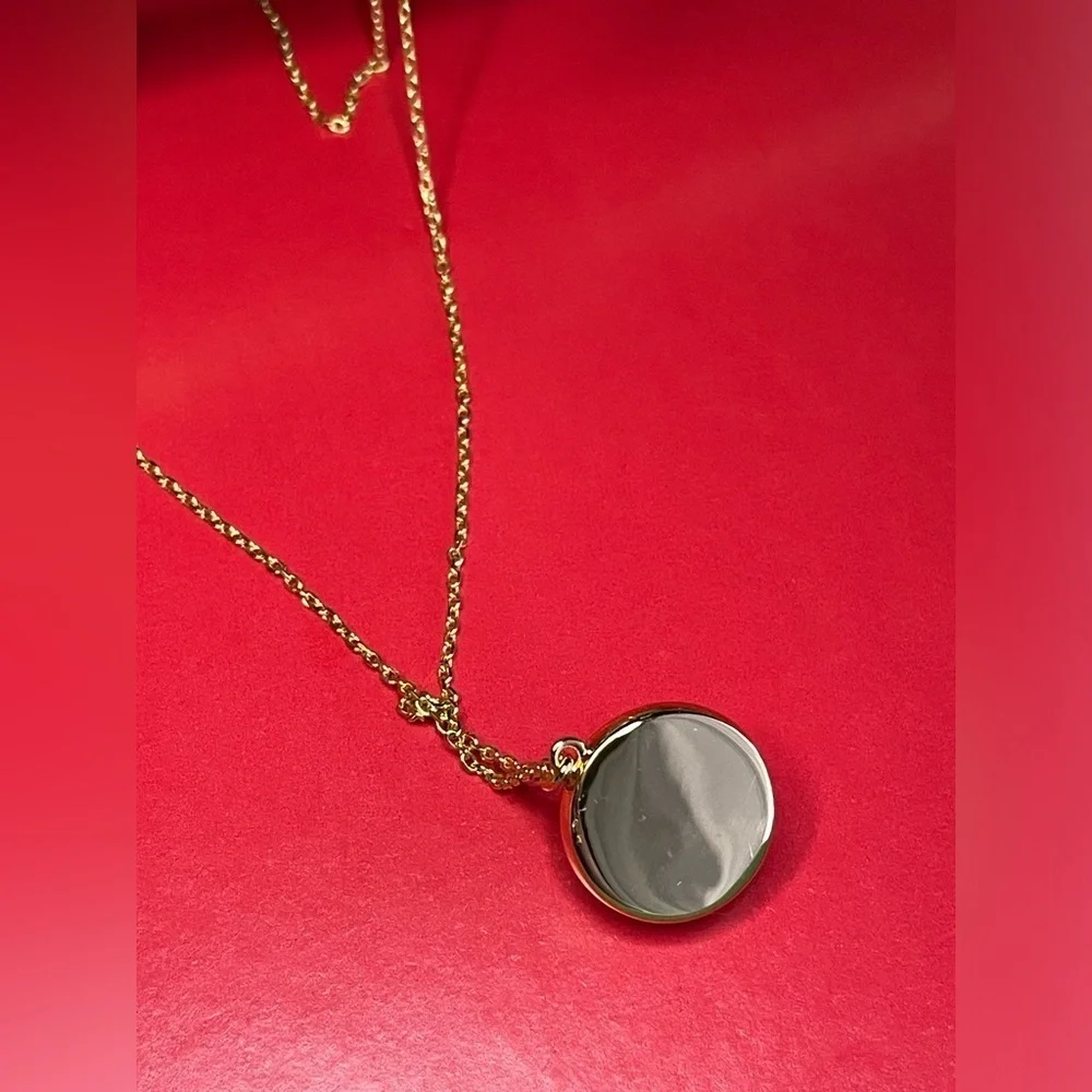 Kate Spade Necklace,Kate Spade Gold Necklace with gold Flower Charm